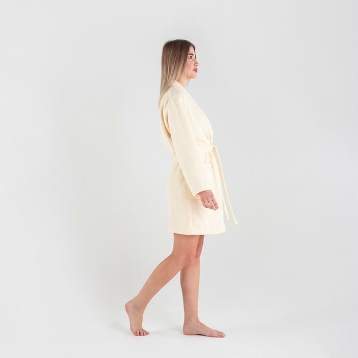 Халат махровый женский «Этель. Жена любимая», размер 50-52, 100% хлопок