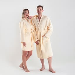 Халат махровый женский «Этель. Жена любимая», размер 50-52, 100% хлопок