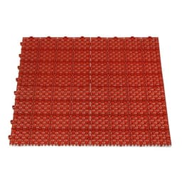 Модульное покрытие, 30×30×1.1 см, пластик, терракотовый, 1 шт.