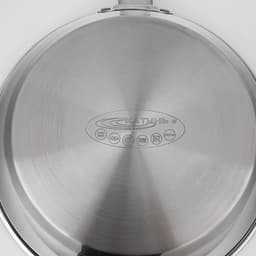 Сковорода Катунь «Общепит», d=24 см, толщина корпуса 0.6 мм, дно 3.5 мм, капсульное дно, антипригарное покрытие, индукция, нержавеющая сталь, AISI - 20...