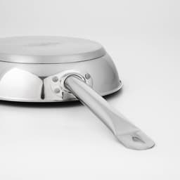 Сковорода Катунь «Общепит», d=24 см, толщина корпуса 0.6 мм, дно 3.5 мм, капсульное дно, антипригарное покрытие, индукция, нержавеющая сталь, AISI - 20...