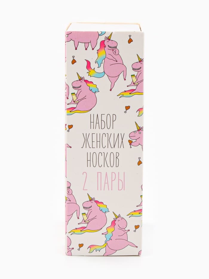 Носки женские «Грация», набор 2 пары, размер 36-39 (23-25 см)