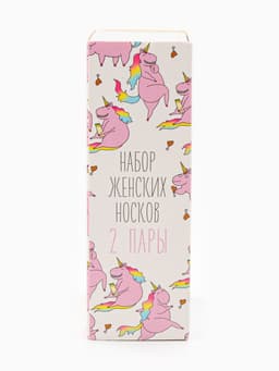 Носки женские «Грация», набор 2 пары, размер 36-39 (23-25 см)