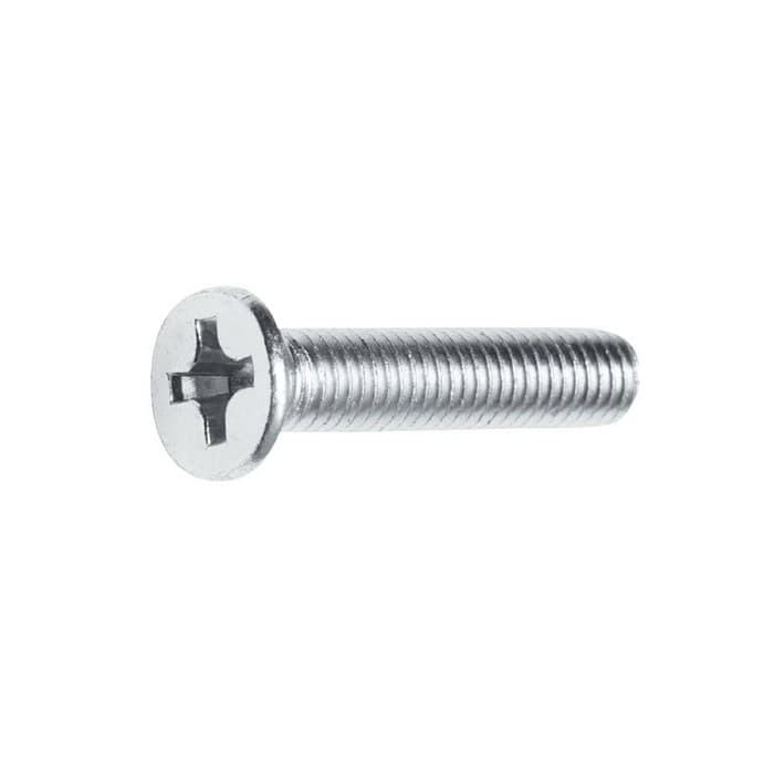 Винт Steelrex, оцинкованный, DIN 965, класс прочности 4.8, м6×25 мм, 1000 шт.