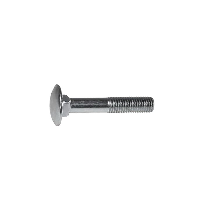 Болт мебельный, DIN 603, цинк, 6×25 мм, 25 кг