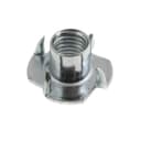 Гайка Steelrex, мебельная, забивная, DIN 1624, оцинкованная, м6, 5000 шт.