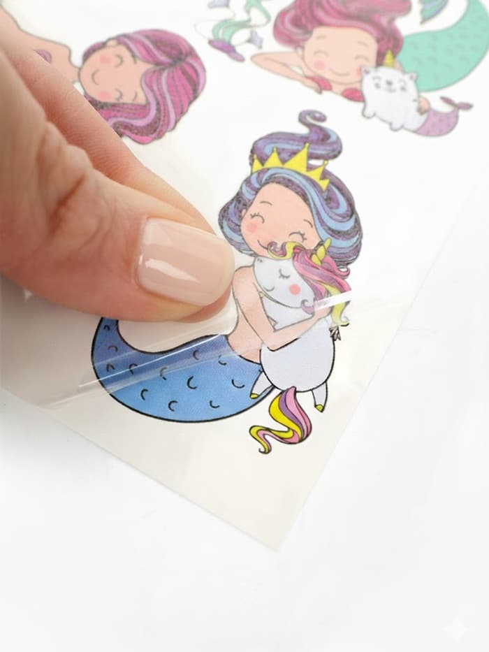 Переводные татуировки детские «Для девочек», тату — 4 листа