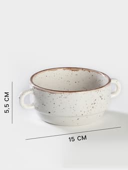 Бульонница фарфоровая Punto bianca, 300 мл, 11.5×5.5 см