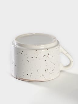 Чашка чайная Хорекс Punto bianca, 350 мл, фарфор, белая