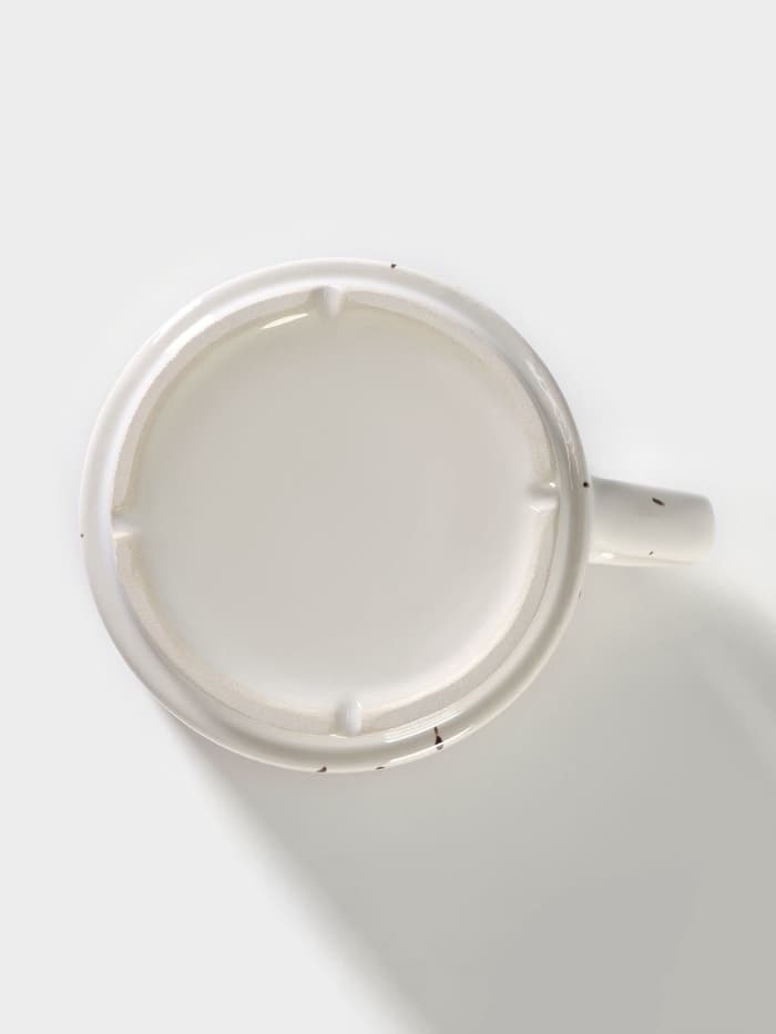 Чашка чайная Хорекс Punto bianca, 350 мл, фарфор, белая