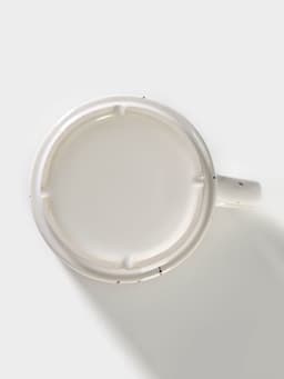 Чашка чайная Хорекс Punto bianca, 350 мл, фарфор, белая