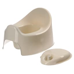 Горшок детский Follow Me с крышкой, серый