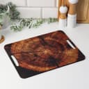 Доска разделочная с ручками Дарим Красиво «Спил», 36×28 см, дерево, коричневая