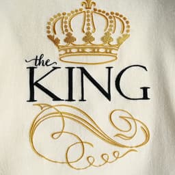 Халат махровый мужской King, размер 56-58, 100% хлопок
