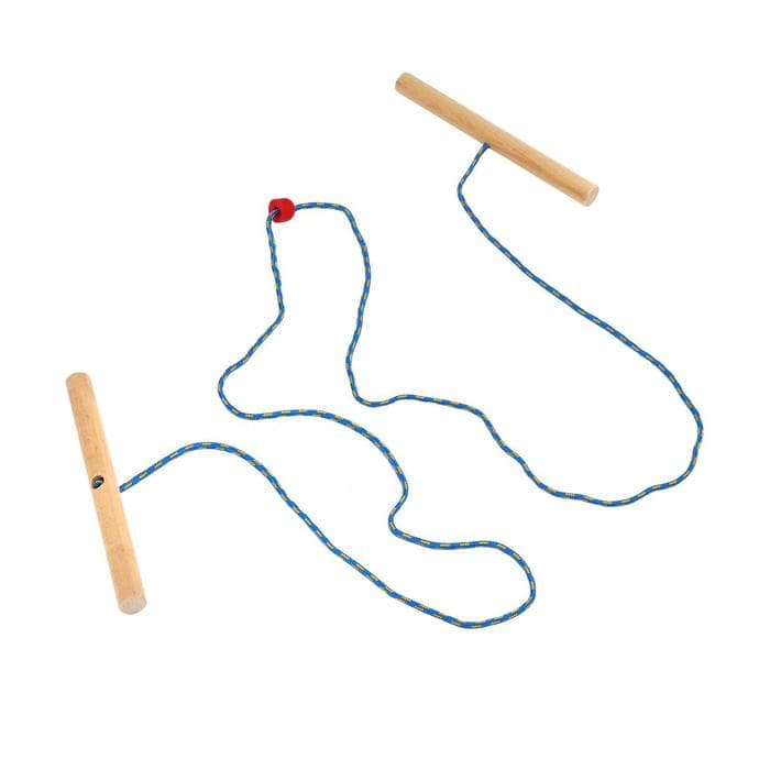 Игра «Кто быстрее», длина 285 см, палочка 28.5 см, d=3 см