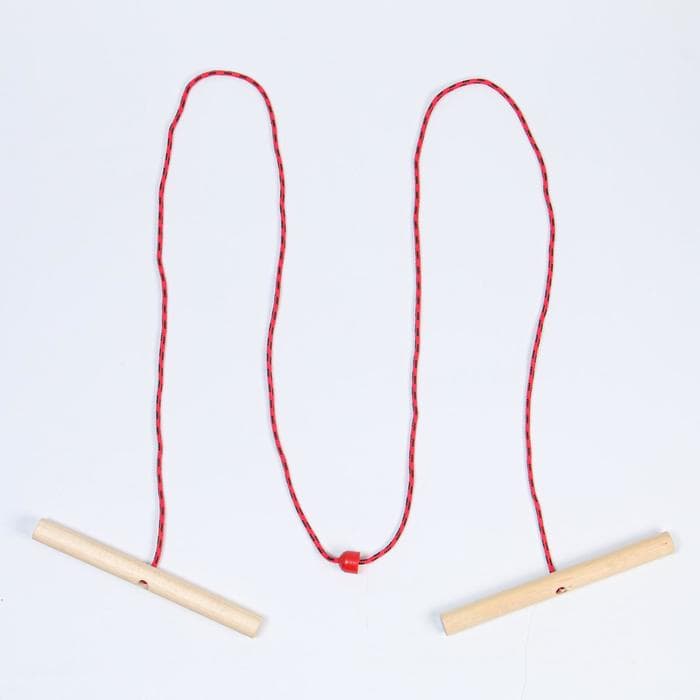 Игра «Кто быстрее», длина 285 см, палочка 28.5 см, d=3 см