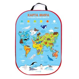 Незапинайка - защитная накидка на сиденье автомобиля «Карта Мира», 67×47.5 см