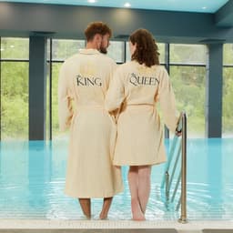 Халат махровый женский «Этель» Queen, размер 46-48, хлопок