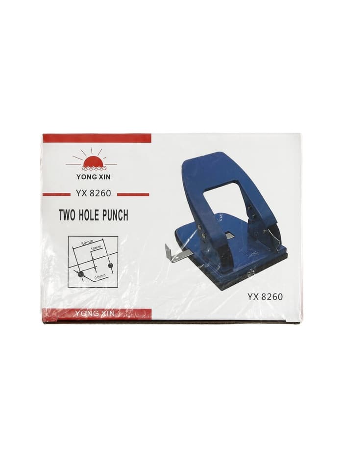 Дырокол на 30 листов, большой, металлический, с металлической линейкой, МИКС