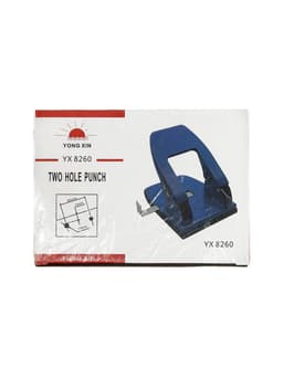 Дырокол на 30 листов, большой, металлический, с металлической линейкой, МИКС