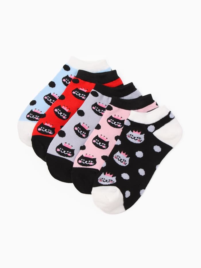 Носки женские KAFTAN Beauty queen, набор 5 пар, размер 36-39