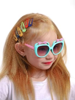 Очки солнцезащитные детские «OneSun. Бантики», uv 380, линза 4.5×12 см, микс