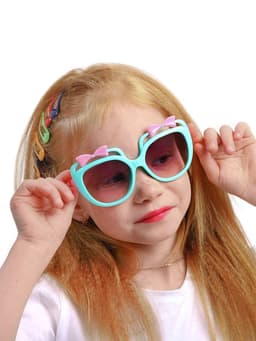 Очки солнцезащитные детские «OneSun. Бантики», uv 380, линза 4.5×12 см, микс