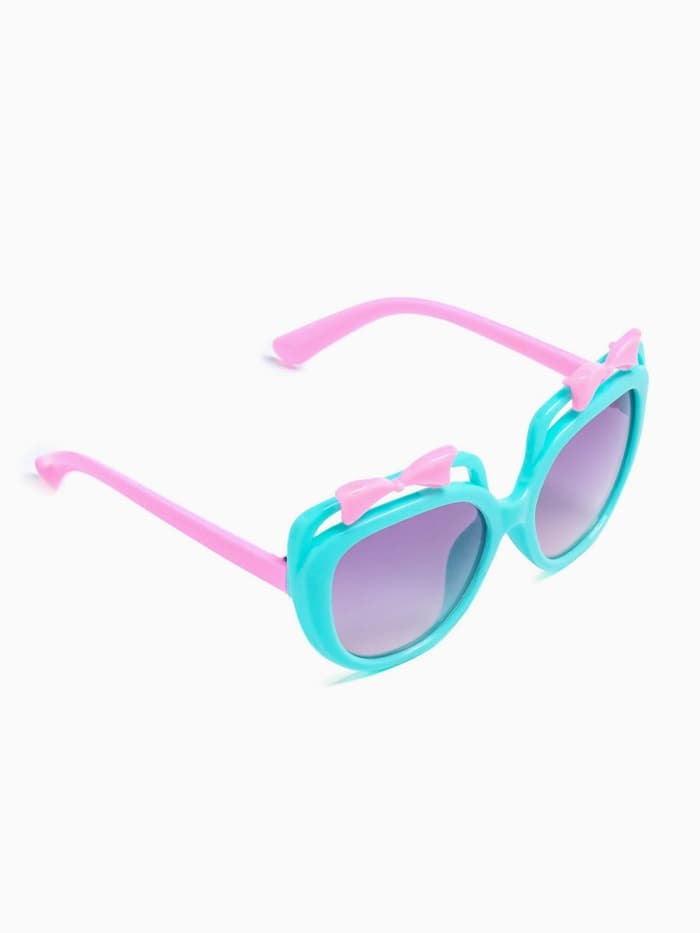 Очки солнцезащитные детские «OneSun. Бантики», uv 380, линза 4.5×12 см, микс