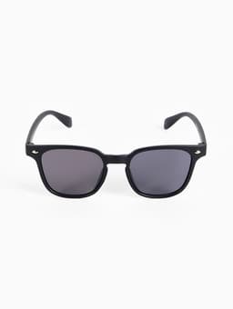 Очки солнцезащитные детские OneSun, 12.5×12.5×4.2 см, линза 3.2×4.2 см, чёрные