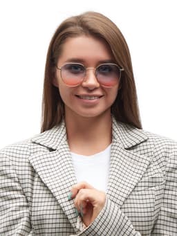 Очки солнцезащитные женские «OneSun. Панто», uv 400, линза 4.5×5 см, градиент