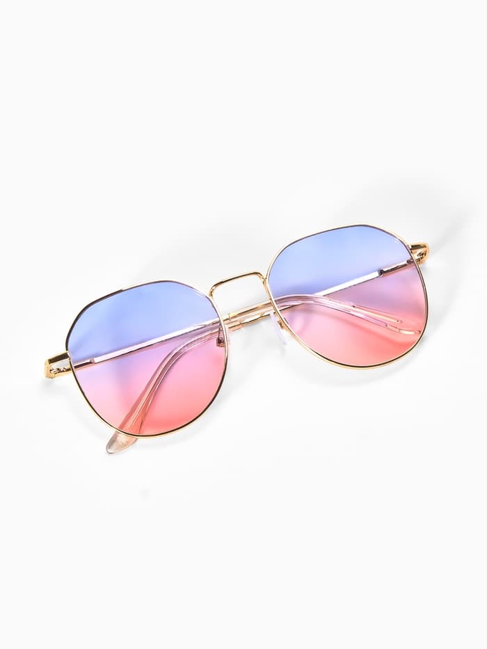 Очки солнцезащитные женские «OneSun. Панто», uv 400, линза 4.5×5 см, градиент