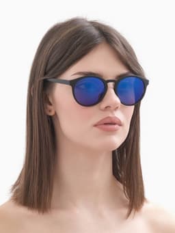 Очки солнцезащитные «Панто», uv 400, линза 5×4.5 см, фиолетовые