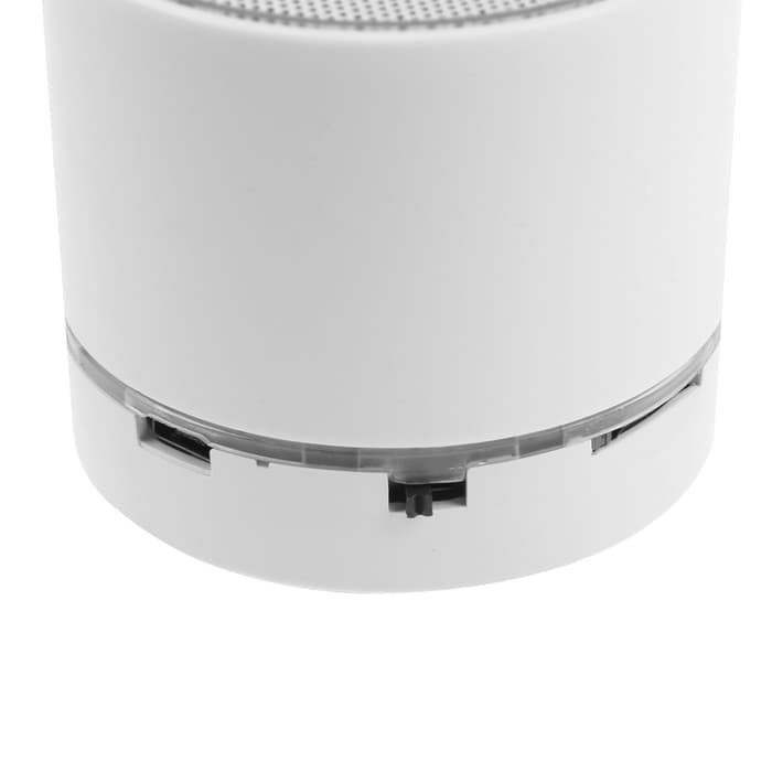 Портативная колонка Luazon Hi-Tech18, 3 Вт, 520 мАч, microSD, USB, белая