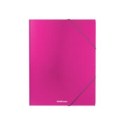 Папка на резинке А4, 500 мкм, ErichKrause Diagonal Vivid, до 300 листов, микс