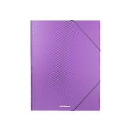 Папка на резинке А4, 500 мкм, ErichKrause Diagonal Vivid, до 300 листов, микс