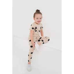 Легинсы для девочки KAFTAN Kitten, размер 30 (98-104 см), бежевые
