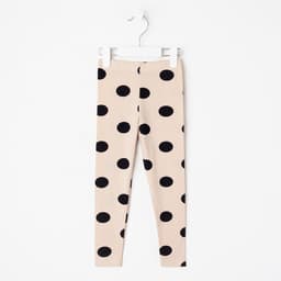 Легинсы для девочки KAFTAN Kitten, размер 32 (110-116 см), бежевые