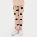 Легинсы для девочки KAFTAN Kitten, размер 34 (122-128 см), бежевые