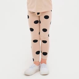 Легинсы для девочки KAFTAN Kitten, размер 34 (122-128 см), бежевые