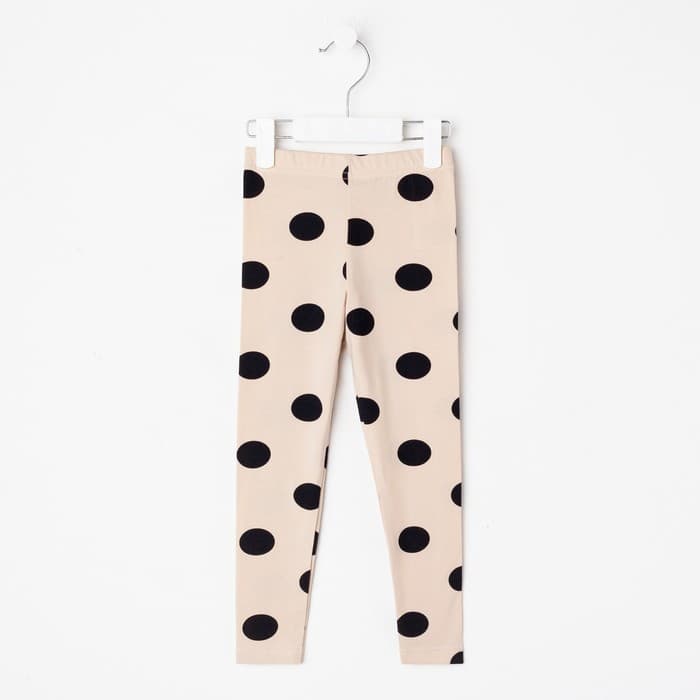 Легинсы для девочки KAFTAN Kitten, размер 34 (122-128 см), бежевые