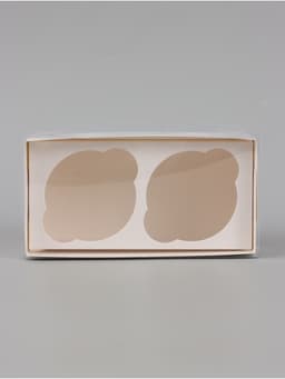 Коробка для капкейков, кондитерская упаковка, 2 ячейки «Самой чудесной», 16×8×7.5 см