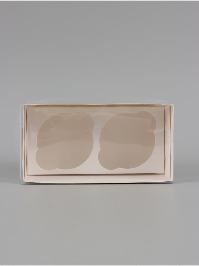 Коробка для капкейков, кондитерская упаковка, 2 ячейки «Для тебя», 16×8×7.5 см