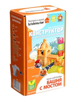 Конструктор Brickmaster керамический «Башня с мостом» Brick, 48 деталей