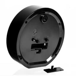 Часы-будильник настольные «Классика», d=15 см, чёрные