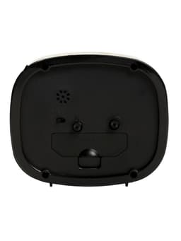 Будильник-часы настольные «Классика», 12.5×10.5 см, от батарейки АА, чёрный