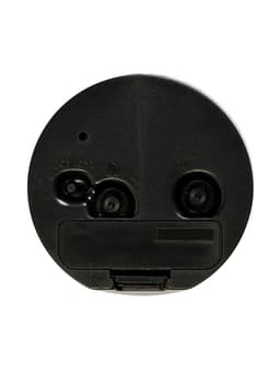 Будильник-часы настольные «Классика», 8×8 см, от батарейки АА, чёрный