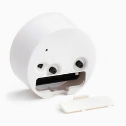 Будильник-часы настольные «Классика», 8×8 см, от батарейки АА, белый