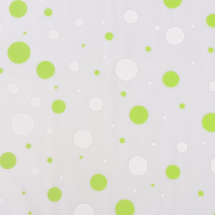 Пленка для цветов «Серпантин», бело - салатовый, 0.7×7.6 м, 40 мкм, 200 г