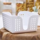 Салфетница «Лофт», 15×15 см, пластик, белая