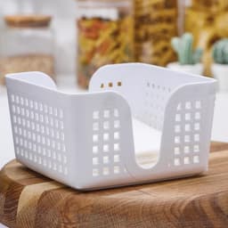 Салфетница «Лофт», 15×15 см, пластик, белая